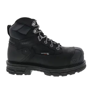Wolverine Hellcat Heavy Duty WP CarbonMax 6'' Mens Black Wide Work Boots
