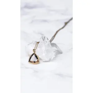 The Original TCB Smokey Quartz Pendant Necklace