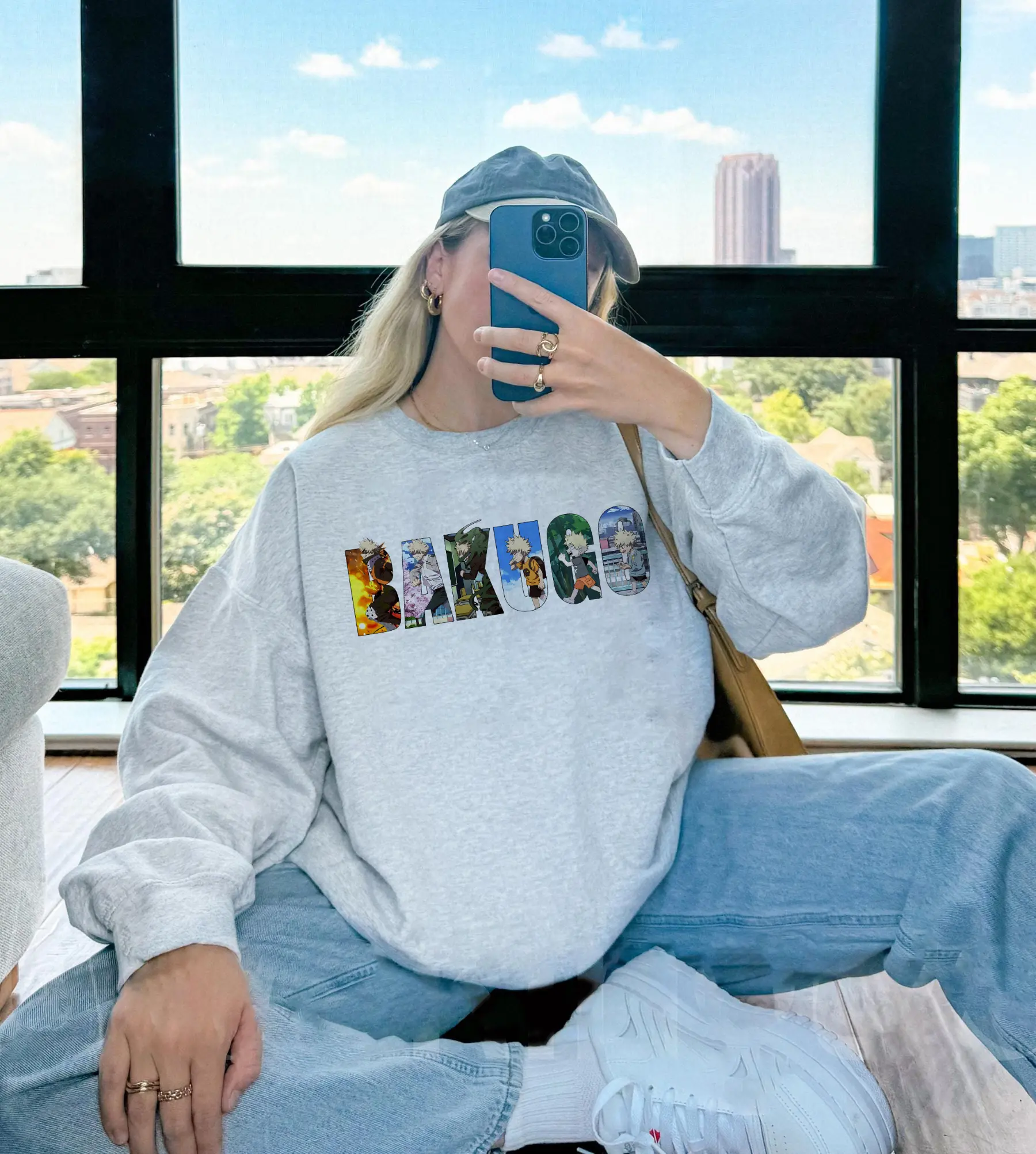 Vintage Katsukl Bakug0 MHA Anime Manga T-Shirt Sweatshirt Hoodie My Her0 Anime Fan Gift
