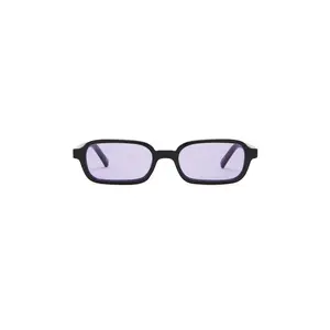 Le Specs Pilferer Sunglasses in Black & Lilac Tint