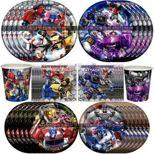 Transformers Party Tableware Classic Set for 16 Guests