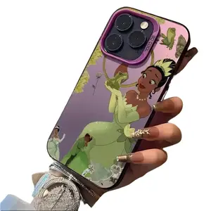 Cartoon Princess Tiana Phone Case — Compatible with iPhone 13/14/15/16