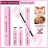 OKAYLOVE Bond + Seal Cosmetic Liquid False Eyelash Glue (10 ml) - White & Black, Strong Waterproof Hold, Skin-Friendly False Eyelashes & Adhesives, Softer Fibers, Under Eye Safe, Lightweight, Sleeping Safe, Girl Gifts #sohochic Glue That Actually Lasts