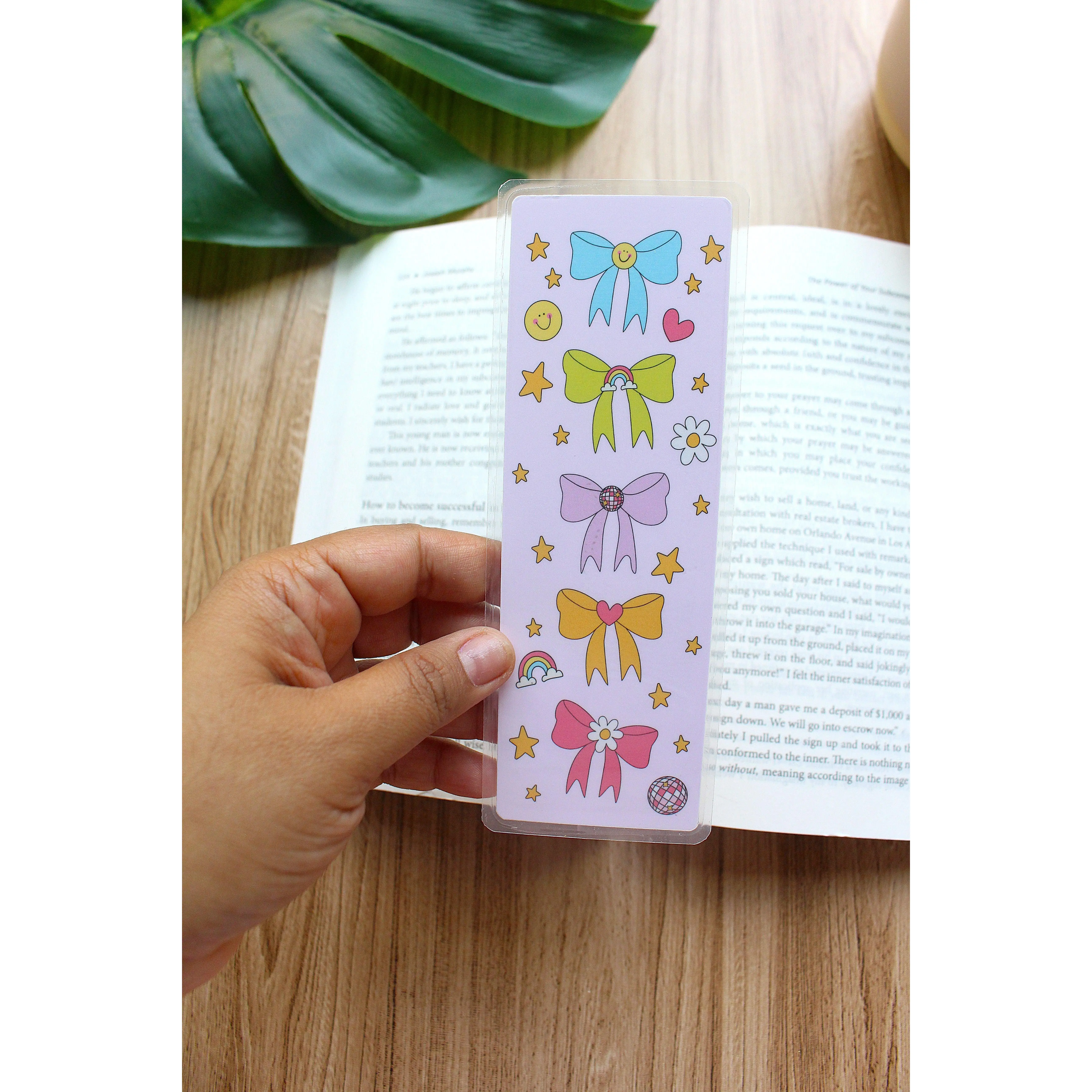 Rainbow Ribbons Bookmark