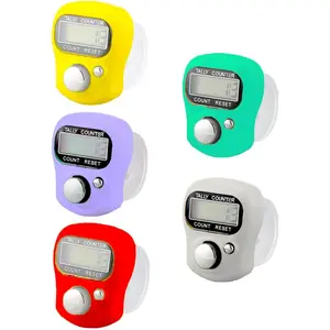 Finger Counter, 5-Digit Number Count Clicker Mini LCD Digital Display Hand Tally Counter, Resettable Counters Clickers for Knitting, Crochet, Coaching, Lap, Golf,  & Fidget