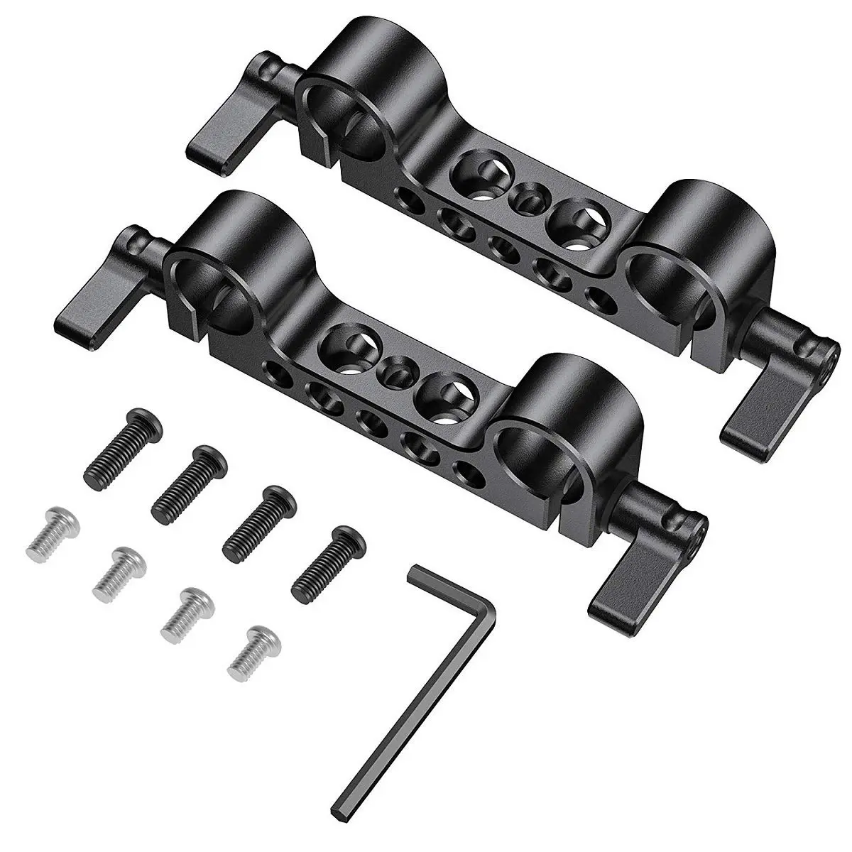 SmallRig Super Lightweight 15mm Railblock, 2-Pack
