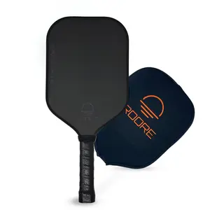 Roore Gen 4 4.5 100% Foam Core Pickleball Paddles T700 Carbon Fiber Hybrid Shape 16mm Thermoformed Design Foam Injected Edge