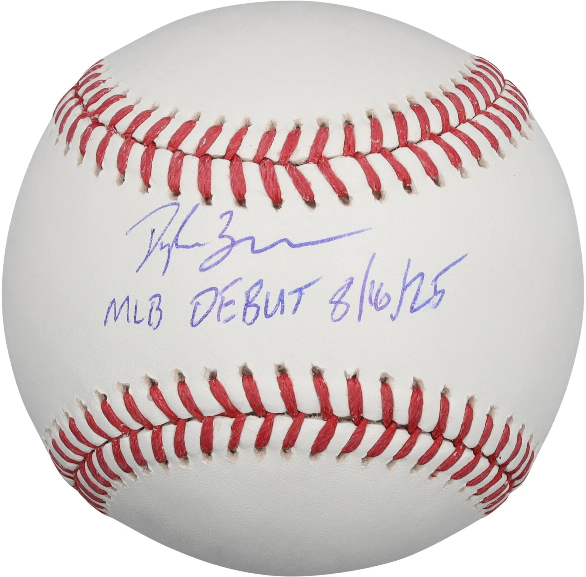 Dylan Beavers Baltimore Orioles Autographed Baseball with "MLB Debut 8/16/25" Inscription - Fanatics Authentic Certified