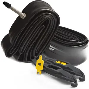 Presta Valve Inner Tube Set for 26, 27.5 X 1.75/1.95/2.10/2.125 Inch Bicycle Tires - Set of 2 for Mountain and Trail Bikes