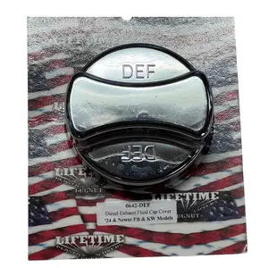 Life Time Nut Covers - DEF Cap Cover Fits 2017 to 2023 Peterbilt and Kenworth
