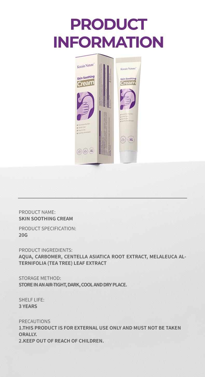 Buy one get one free Kreain Nature Skin Soothing Gel, infused with Safflower Root Extract and Tea Tree Leaf Extract to calm and comfort skin.