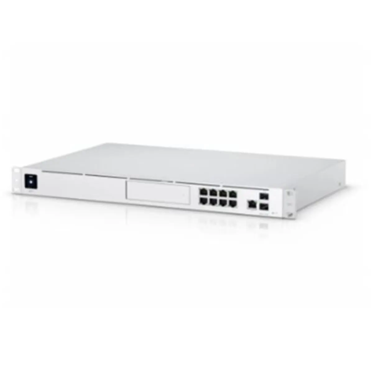Ubiquiti Networks Commercial UniFi Dream Machine Pro Routers - All-in-1 Enterprise Appliance, 3.5" HDD Support, Quad Arm Cortex-A57 Core Processor, 100-240Vac, RPS DC Input, Internal 50W/12V Power Supply, 3.5 Gbps IDS/IPS Throughput