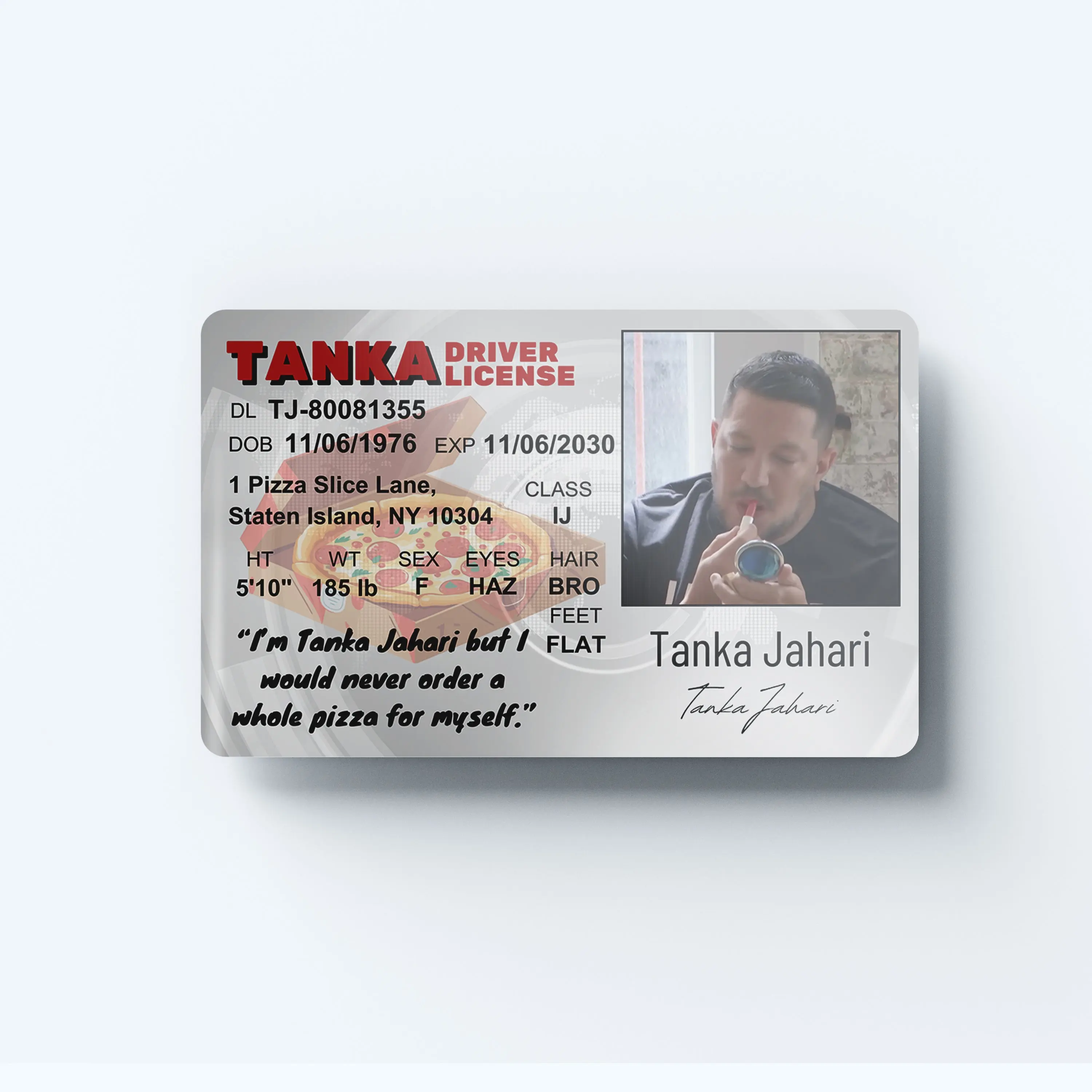 Tanka Jahari Debit/Credit Card Skin, Vinyl Sticker - High Quality