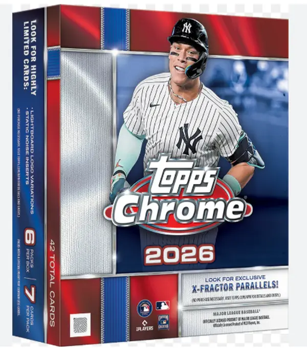 2026 Topps Chrome Mega Box