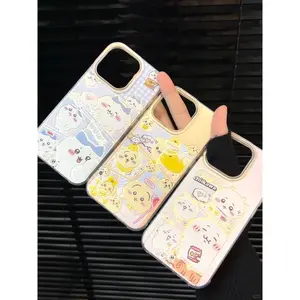 Cute Anime C-Chiikawas Hachiware usagi Phone Case for iPhone 17 16 15 14 13 12 11 Pro Max Transparent TPU Soft Shell Protective Cover Shockproof Casing with Adorable Design Protection - Smartphone