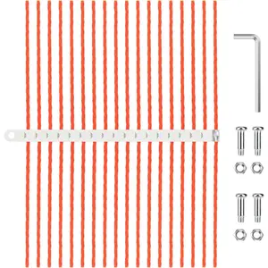 AF-100 Upgraded 0.11" Flexible Pre-Cut Trimmer Line Compatible with Black Decker GH400 GH500 GH600 GH610 GH900 GH912 LST120 LST136 BESTA512 BEASE620 CST1000 String Trimmer (27 Pack)