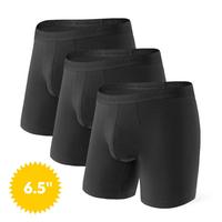 Black- 6.5" in 3 Pack