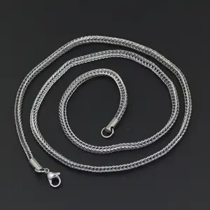 men accessories cuban link chain men accessoriesStainless Steel Chain Necklace for Men and Women 3mm 24inch Ideal for Weddings Travel Souvenirs Employee Benefits