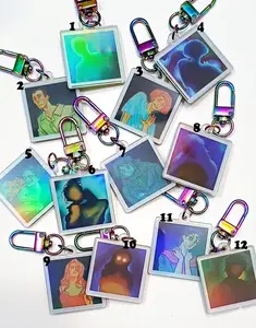 No I'm Not A Human Photo Acrylic keychains