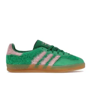 adidas Women's Gazelle Indoor Green Glow Pink, from StockX