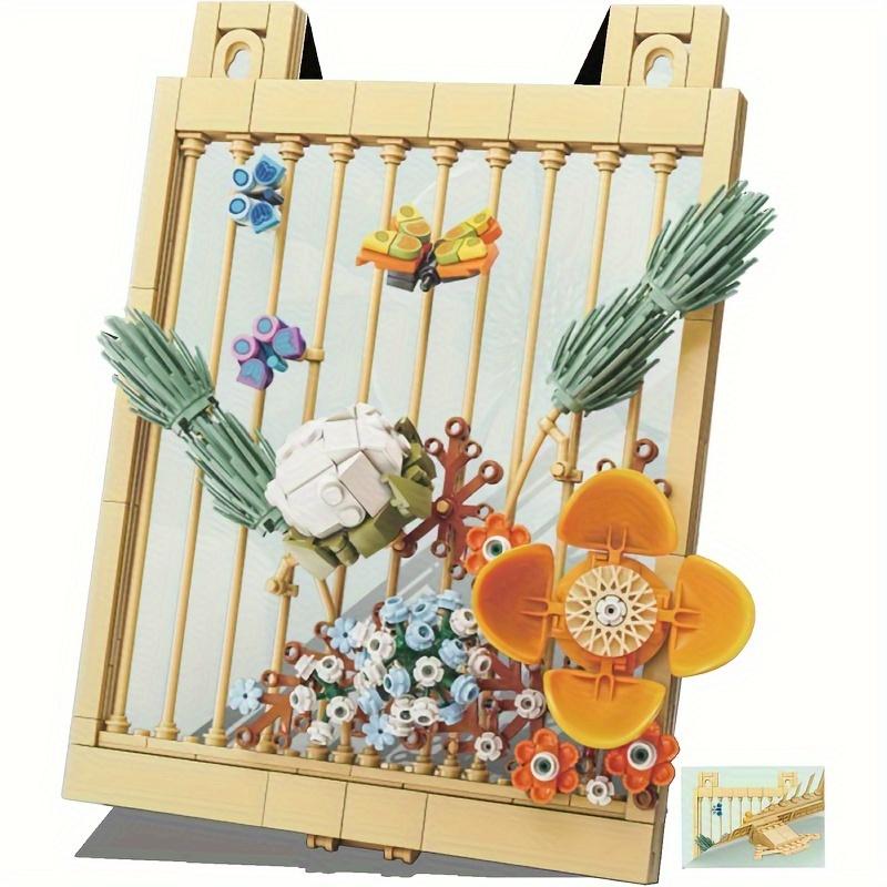 Architectural Adult Set, Sunflowers, Flowers, Van Gogh Mural Art Creative Bouquet, Decorations
