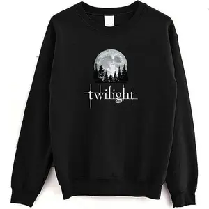 Twilight Crewneck Vintage Sweatshirt - Vintage Moon Forks Sweater, Movie Lovers