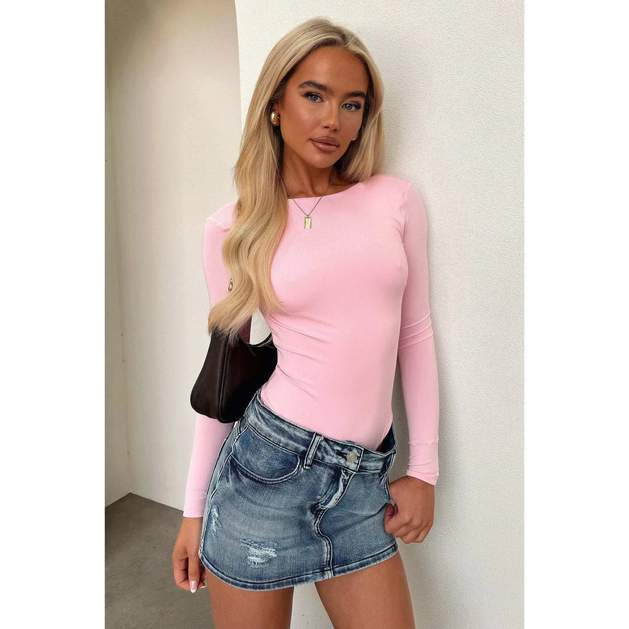 Eve Bodysuit - Pink