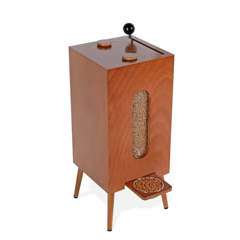 Wooden Pet Feeding Bowl Wooden Pet Feeding Bowl
