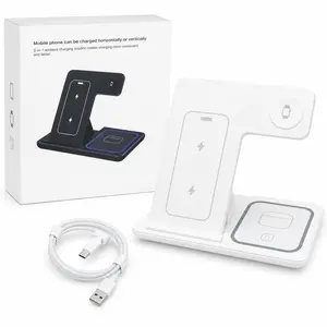 3-In-1 Wireless Foldable Charging Station - Charge Multiple Devices More Convenient and Faster