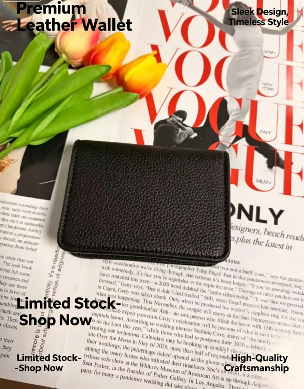 Mini Leather Wallet On A Chain - For Women Ladies Clutch Purses Small Wallet Crossbody Bag Zip Wallets - Luxury Stylish Design Leather - Gift Present - Travel Essentials Daily Use School/Office - Black - Genuine Authentic