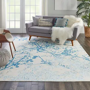 Nourison Jubilant Contemporary Artistic Abstract Area Rug