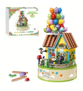 528-Piece Balloon House Building Blocks | STEM Toy with Music Box for Kids Ages 8-12 | Educational Construction Set for Boys & Girls #BuildingToys Fun