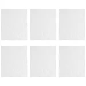 6Pcs Air Conditioning Filters Wind Outlet Cover Self-Adhesion Cuttable Air Conditioner Purifying Cotton Net 40X35cm