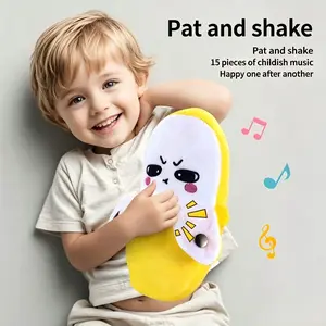 Interactive Music Plush Toy Set – Banana, Strawberry & Carrot Electric Plush Toys for Parent-Child Interaction, Couples & Friends Prank Toy, Valentine’s Day & Easter Party Fun Gift for Kids & Adults stuffed animals cute girly