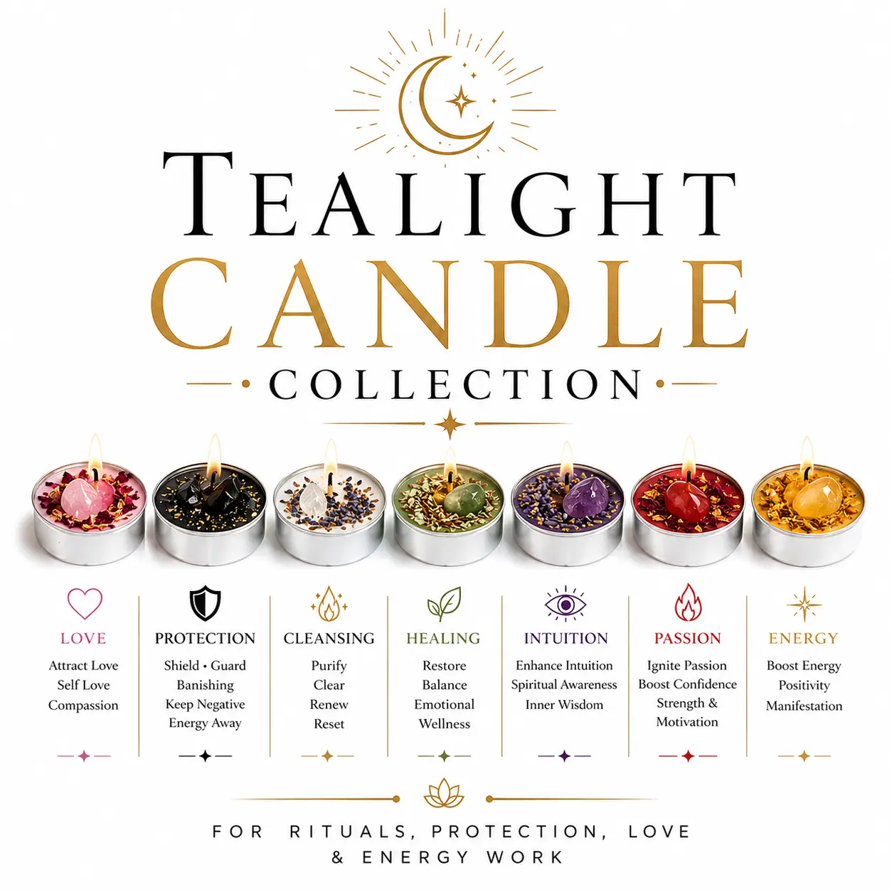 Tea light Candle Collection