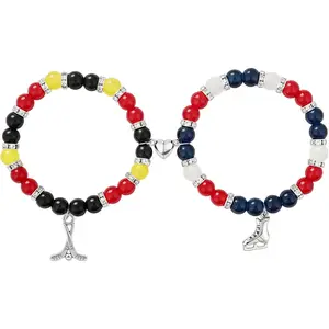 Heated Character Roles Matching Bracelets Set, 24 & 81 Bracelets,  & Rivalry Themed  for Fans  for Him & Her