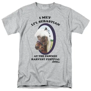 Li'L Little Sebastian Parks And Recreation Licensed Adult T-Shirt XZT
