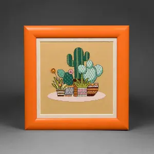 BT-215C Counted cross stitch kit Crystal Art Triptych "Bright Mexico"
