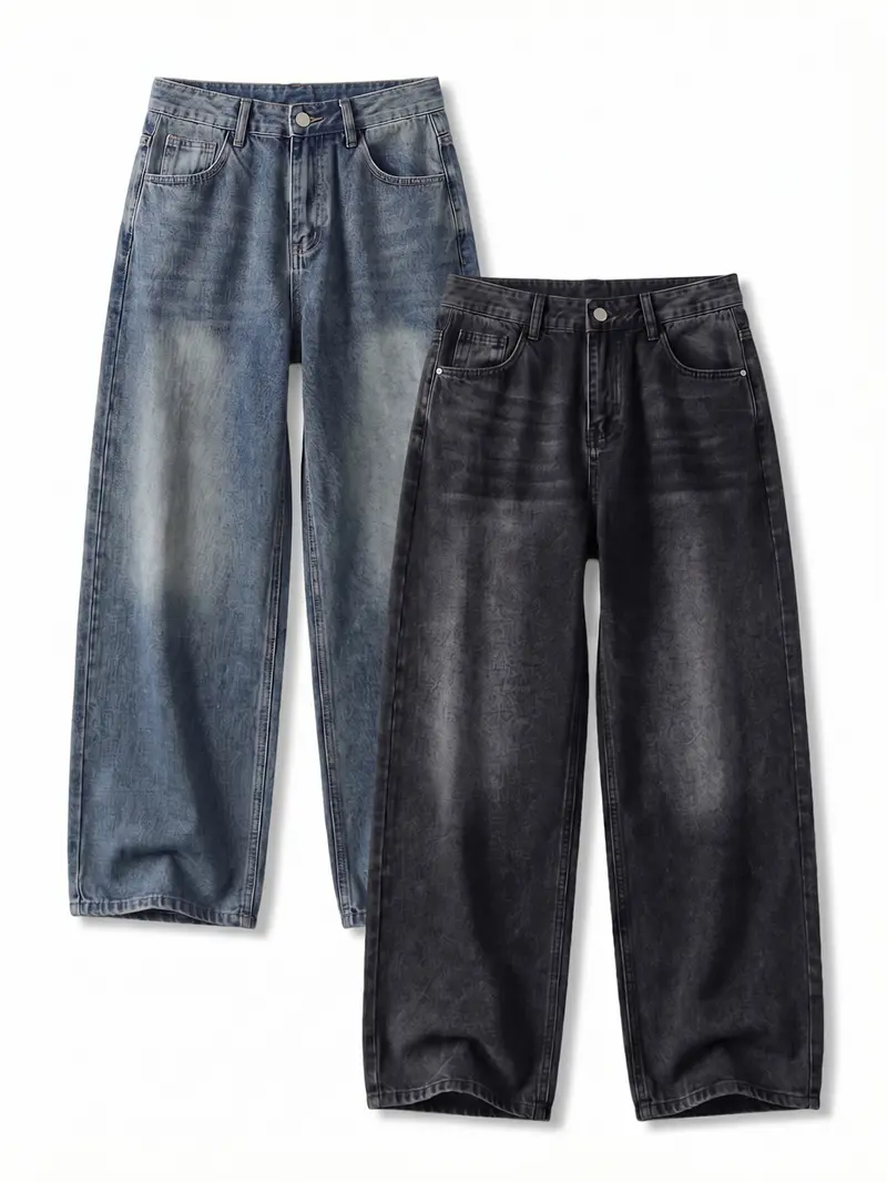 パンツ wax coating buggy denim opium OPIUM -Rhinestone wide buggy denim pants - メルカリ