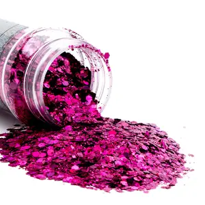 Makerflo Chunky Mix Glitter - Flamingo