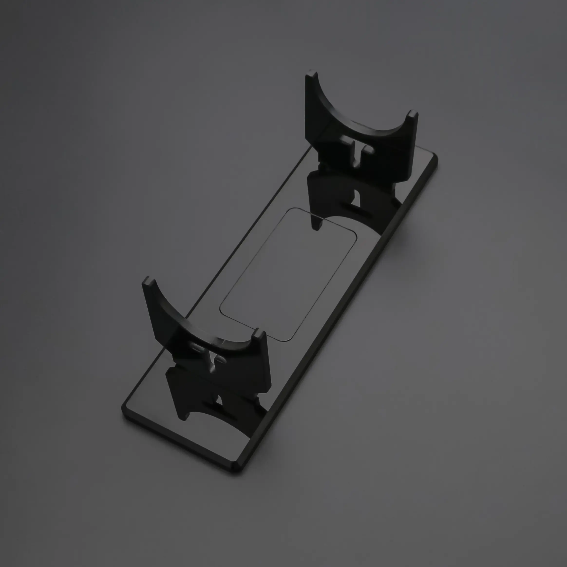 Glossy Premium Acrylic Desk Holder - Collectors' Prop Display Stand for Toy Swords, Wand Hilts