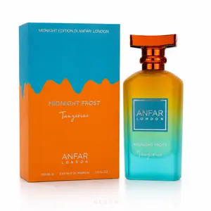 ANFAR LONDON Midnight Frost Tangerine Extrait De Parfum 100ML | Unisex Luxury Citrus Fragrance | Long Lasting Perfume