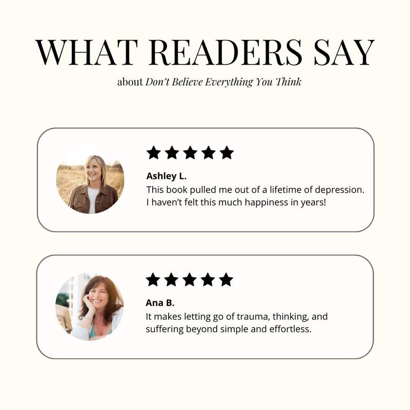 Don't Believe Everything You Think: Why Your Thinking Is The Beginning & End Of Suffering | Mental Health Book