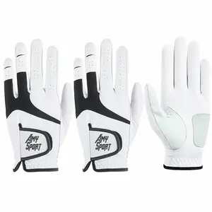 Men'S GKANDI Golf Gloves, Available for Right And Left Hand, Set of 3, Made from High-Quality PU with All-Weather Grip for Optimal Performance, Breathable And Comfortable, Perfect Gift for Him