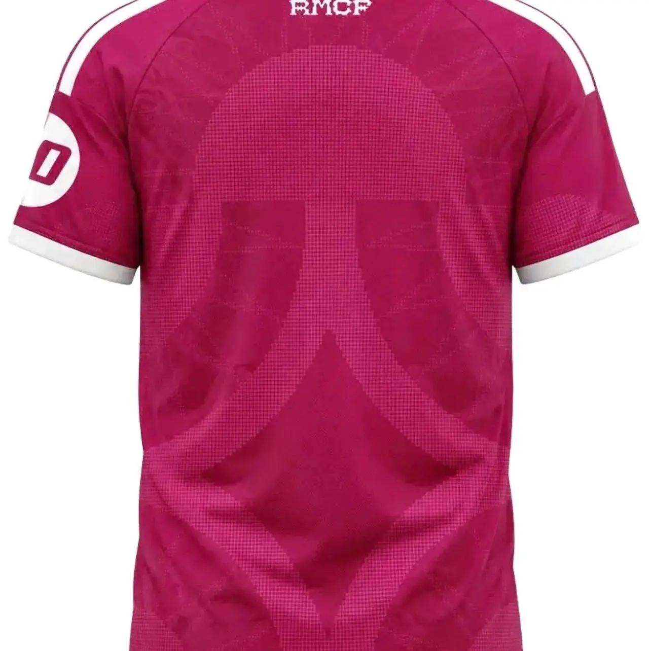 Madrid Pink Retro Soccer Jersey 2026/27, Unisex Short Sleeve Football Shirt with Tonal Graphic Pattern, White Trim and Athletic Fit, Breathable Fan Top for Match Day, Training, Streetwear, Travel and Personalized Name Number Option, Stadium Style Top IS