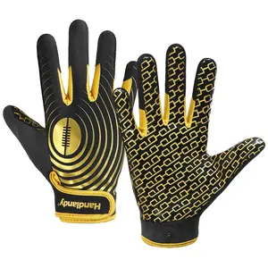 Professional rugby gloves, silicone non-slip children's clothing outdoor sports gloves wr