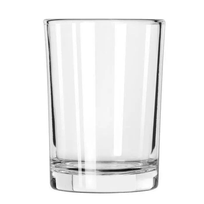 Clear Glass Tumbler Cup – Minimalist Drinking Glass for Water, Juice, Milk, Cocktails & Everyday Use