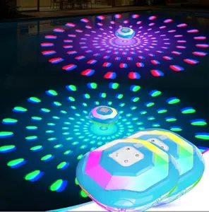 2PC Floating Pool Lights,Upgraded Pool Lights That Float,6000mAh Rechargeable Color Changing Pool Lights,IP68 Waterproof LED Lighting for Inground/Above Ground Swimming Pools,Hot Tub,Party  tiktokshopspringglowup，SummerVibes，Decorative Lighting