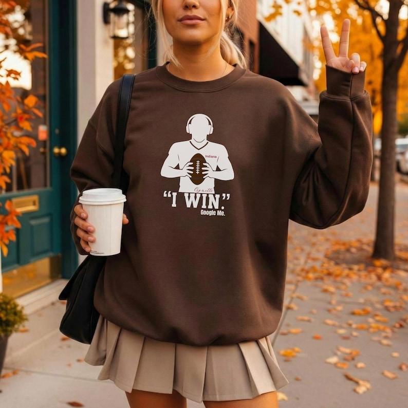 Football Coach Curt Cignetti Retro Red Box T-Shirt, Indiana College Football Fan Shirt, Game Day Apparel, Sports Fan Tee