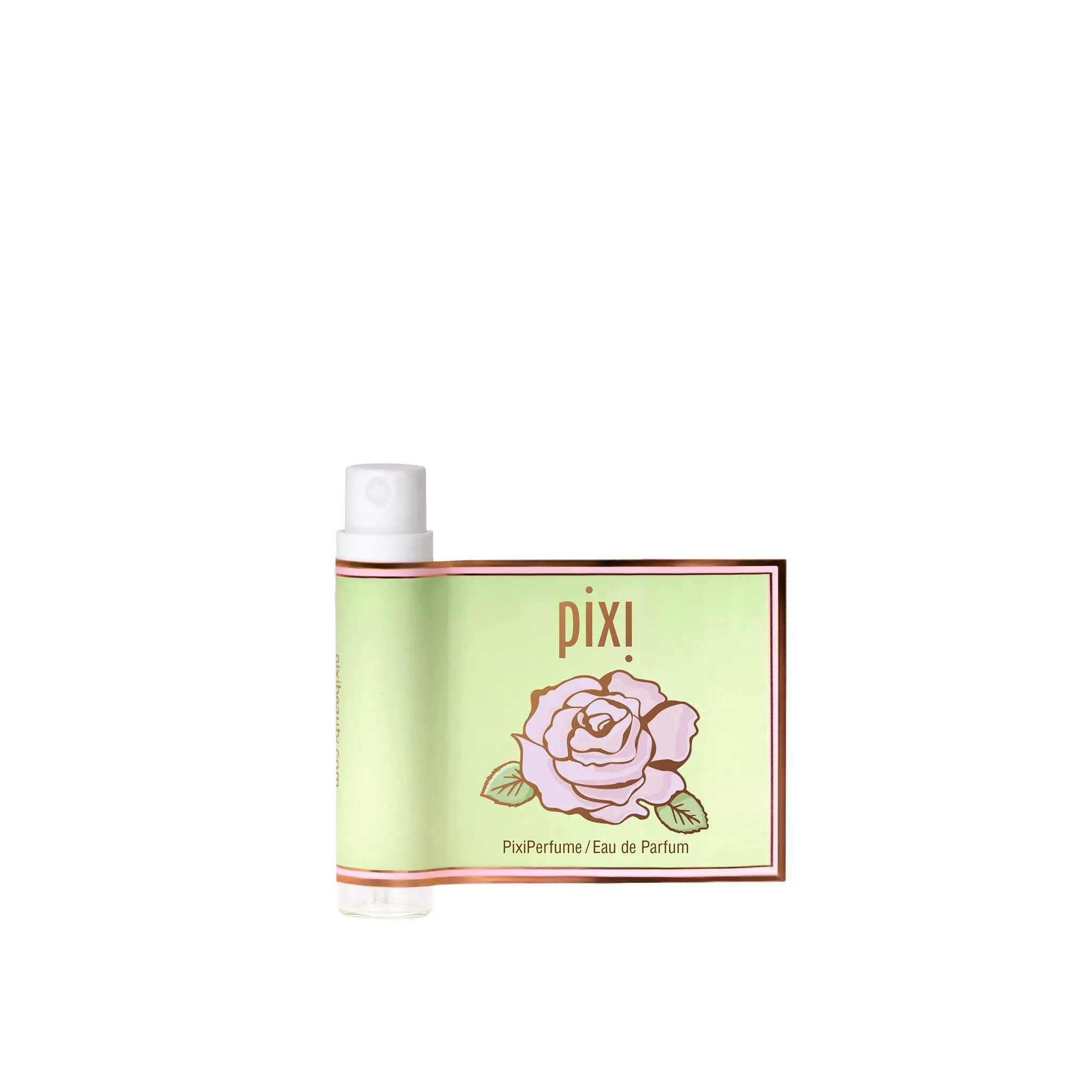 Pixi PixiRose Eau de Parfum Sample Pack, Unisex Floral Scents Fragrance with Natural Oils, UK-Sourced for Day-Night Use